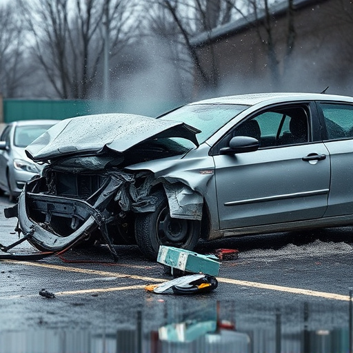 car crash damage