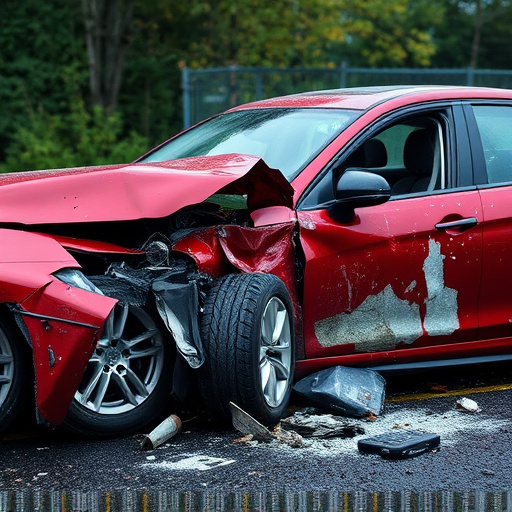 car crash damage