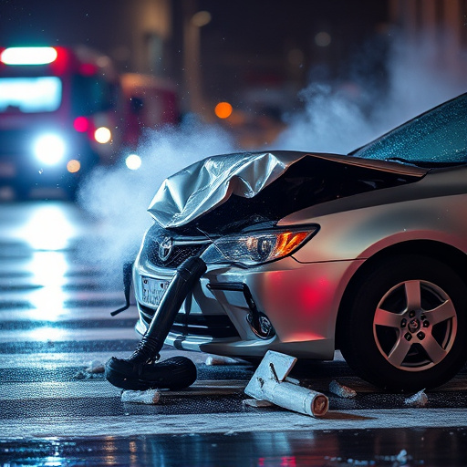 car crash damage