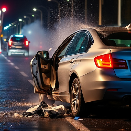 car crash damage