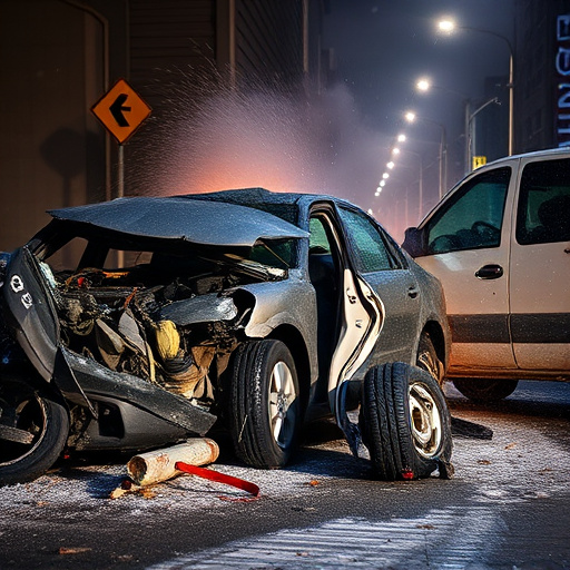 car crash damage