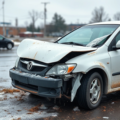 car crash damage