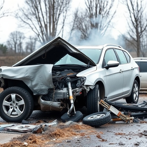 car crash damage