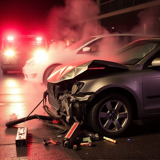 car crash damage