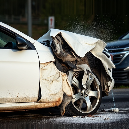 car crash damage