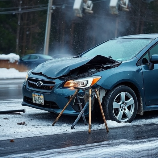car crash damage