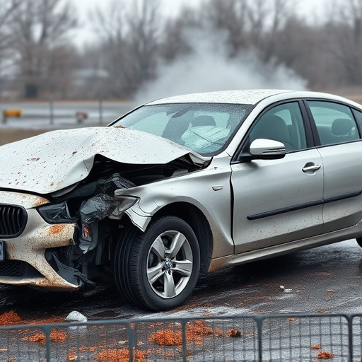 car crash damage