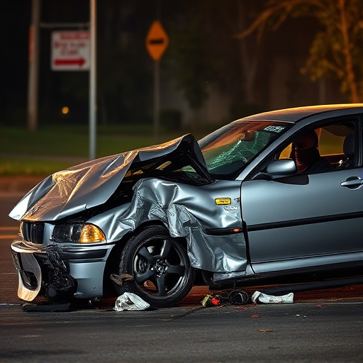 car crash damage