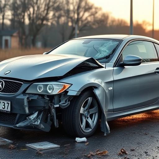 car crash damage