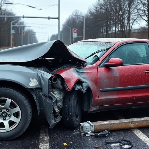 car crash damage