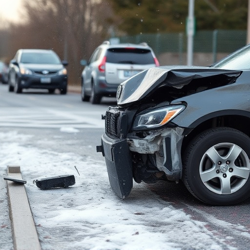 car crash damage