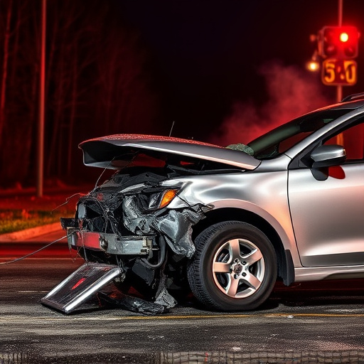 car crash damage