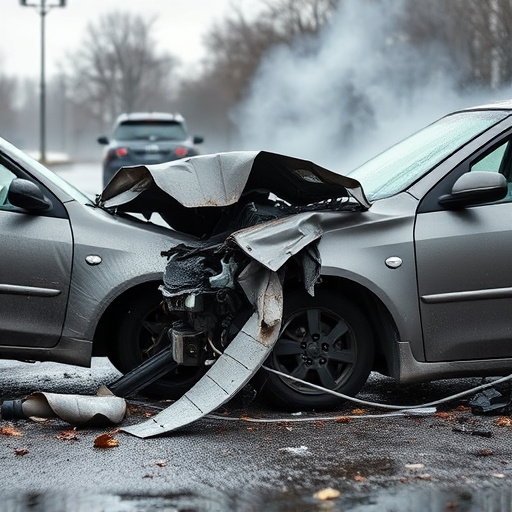 car crash damage