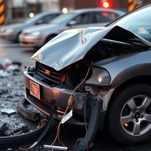 car crash damage