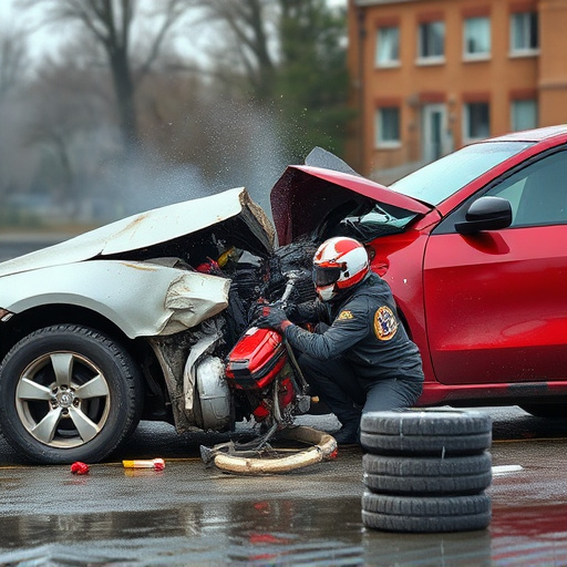 car crash damage