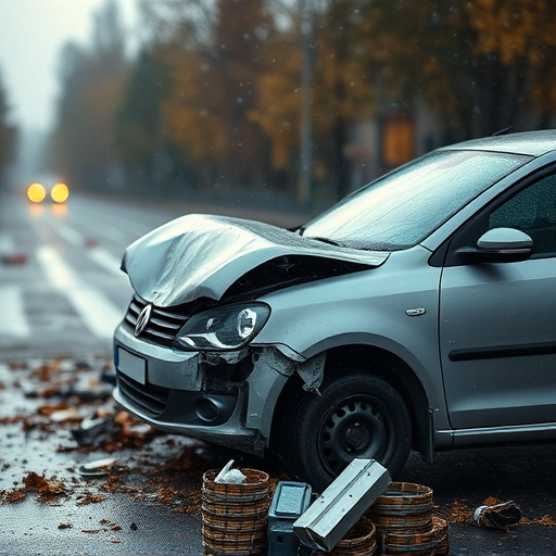 car crash damage