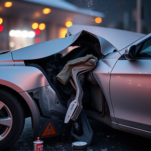 car crash damage