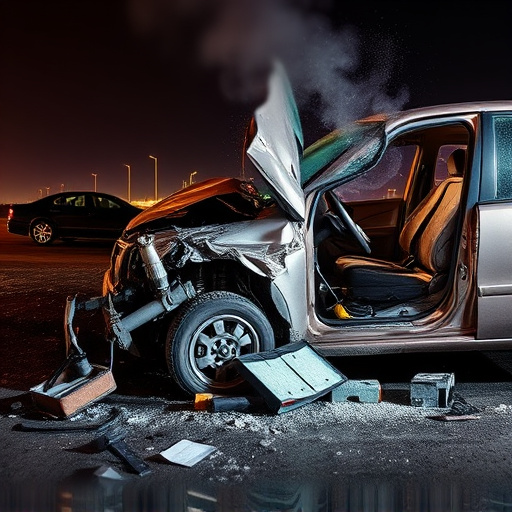 car crash damage