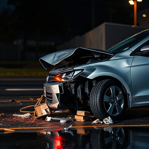 car crash damage