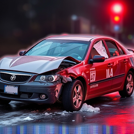 car crash damage