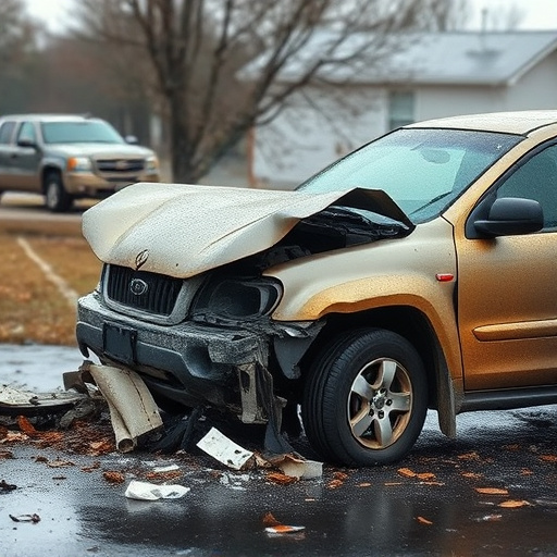 car crash damage