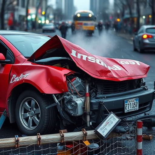 car crash damage