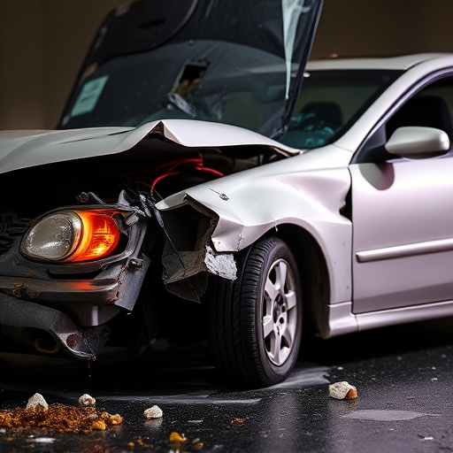 car crash damage