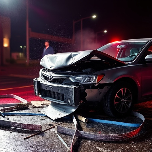 car crash damage