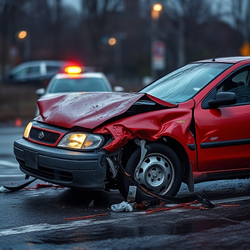 car crash damage