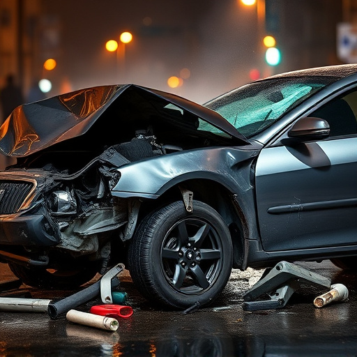car crash damage
