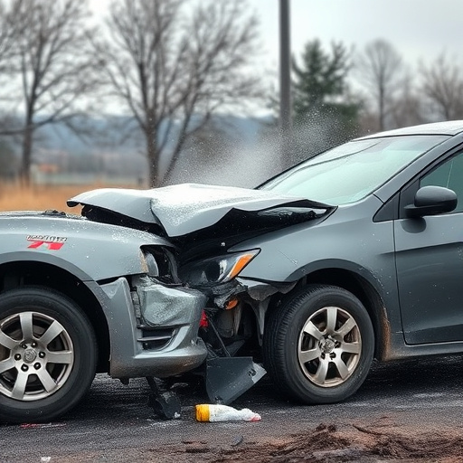 car crash damage