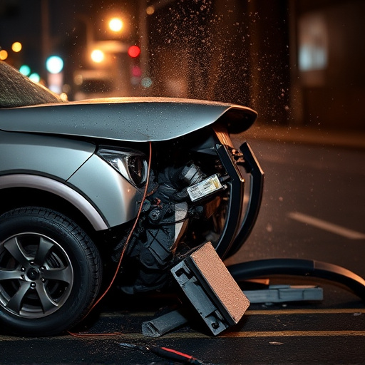 car crash damage