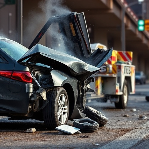car crash damage