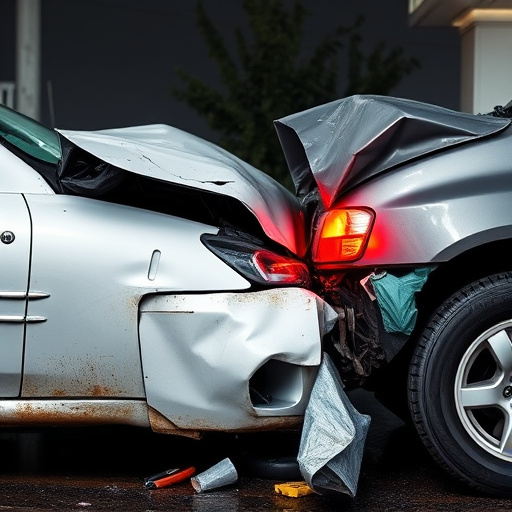 car crash damage