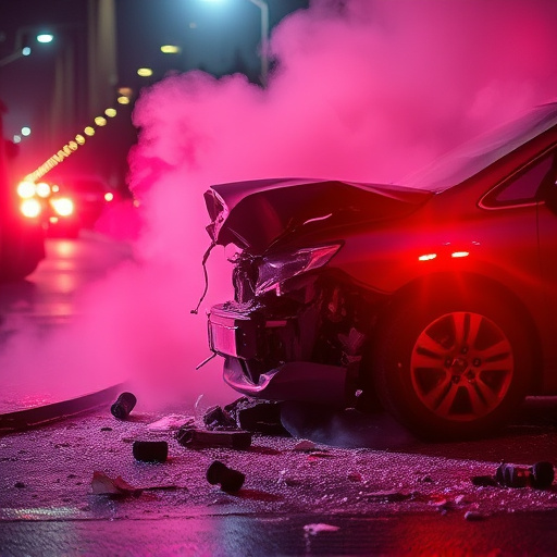 car crash damage