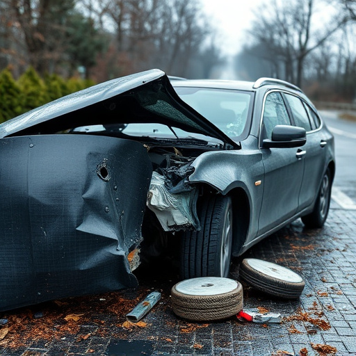 car crash damage