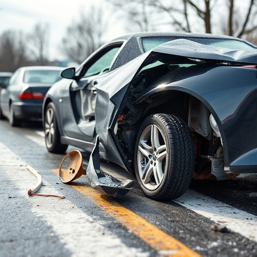 car crash damage