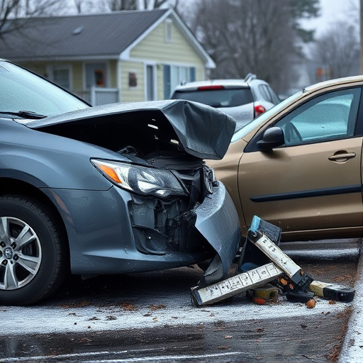 car crash damage