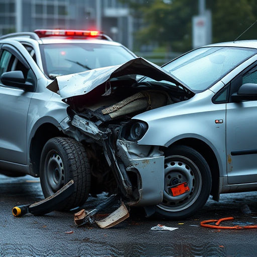 car crash damage