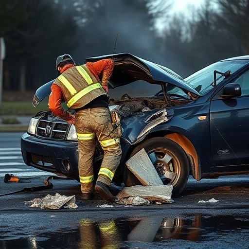 car crash damage