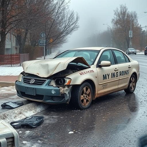 car crash damage