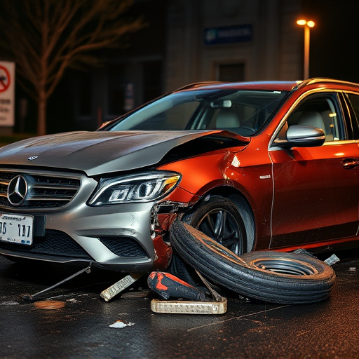 car crash damage