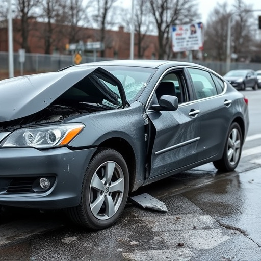 car crash damage