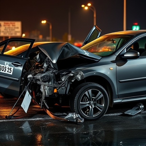 car crash damage