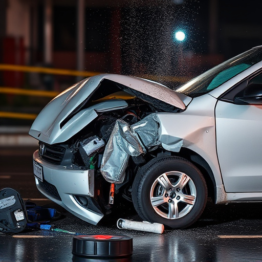 car crash damage