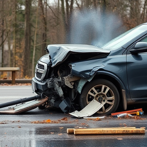 car crash damage