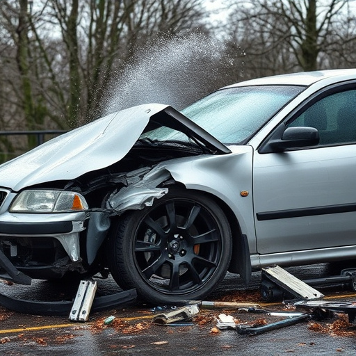 car crash damage