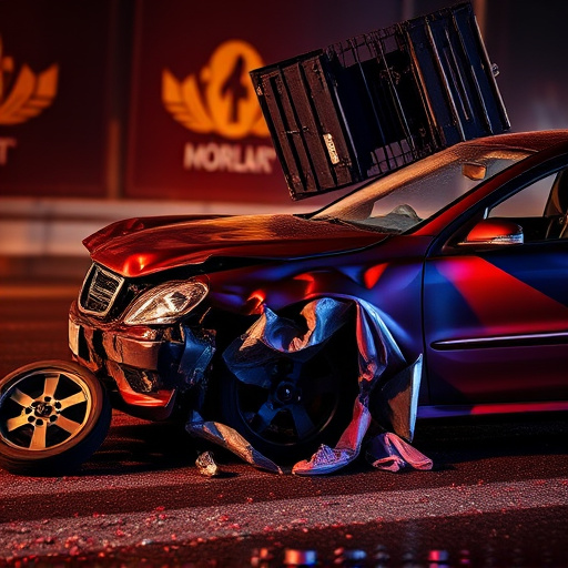 car crash damage