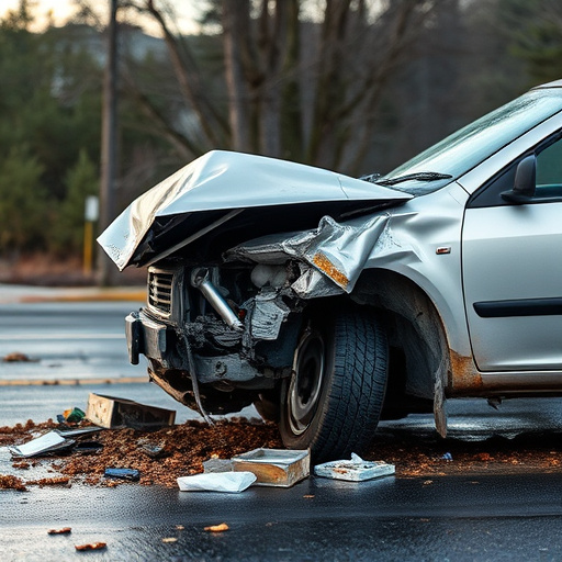 car crash damage