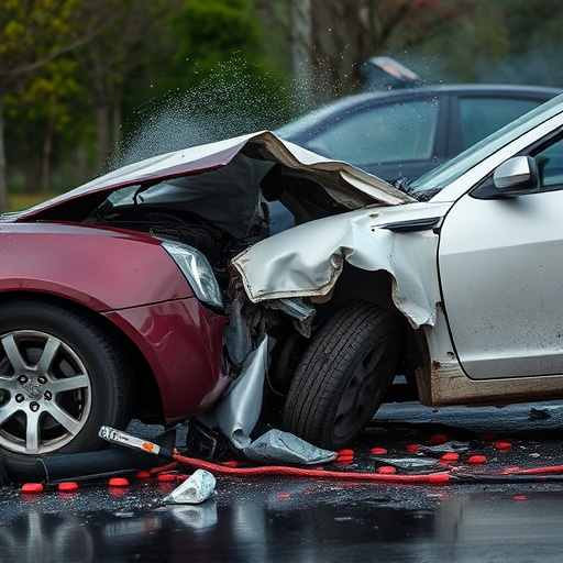 car crash damage